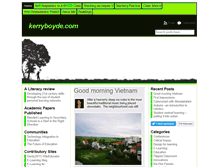 Tablet Screenshot of kerryboyde.com